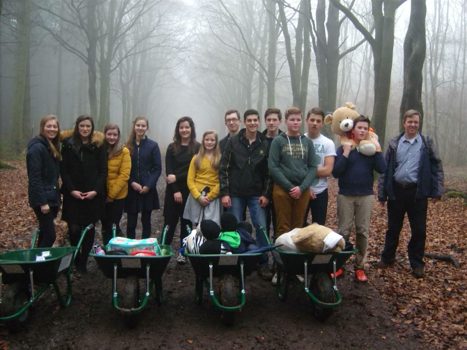 The Wiltshire Air Ambulance Wheelbarrow Challenge